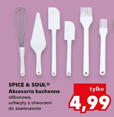 Akcesoria kuchenne silikonowe, uchwyty z otworami do zawieszania promocja w Kaufland