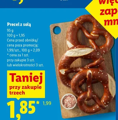 Precel z solą promocja w Lidl