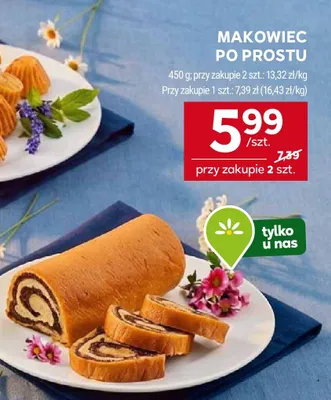 Makowiec po prostu promocja w Stokrotka