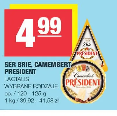 Ser Brie President promocja w SPAR