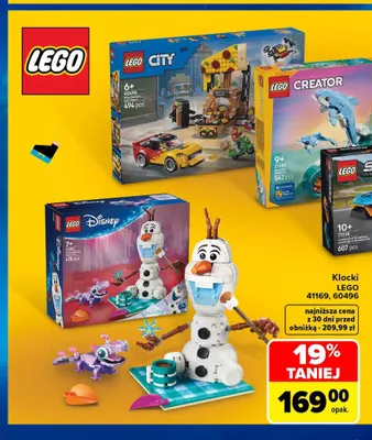 Klocki LEGO 60496 promocja w Carrefour