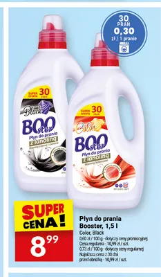 Płyn do prania Booster Black promocja w Twój Market