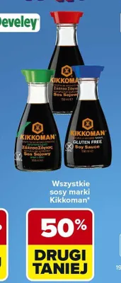 Sos sojowy Kikkoman Gluten Free promocja w Carrefour