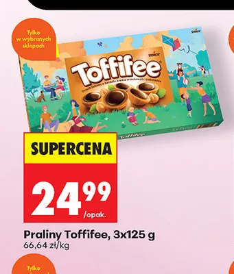 Praliny Toffifee 3-pak promocja w Biedronka