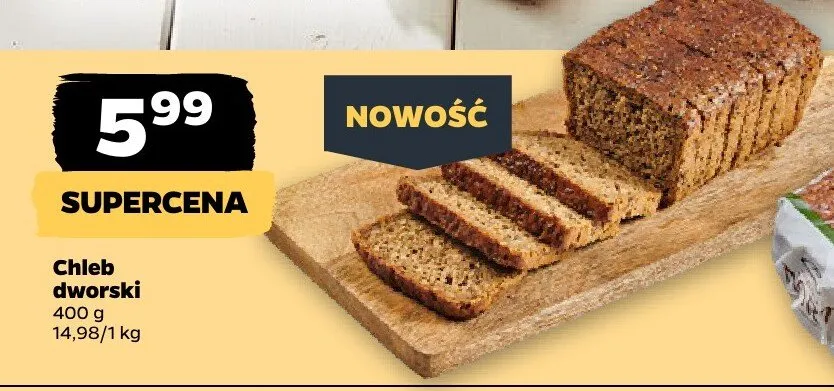 Chleb dworski promocja w Netto