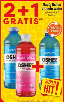 Napój oshee vitamin water promocja w POLOmarket