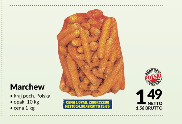 Marchew polska promocja w Makro