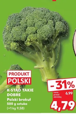 Brokuł K-Stąd Takie Dobre polski promocja w Kaufland