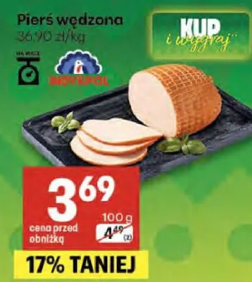 Pierś wędzona promocja w Delikatesy Centrum