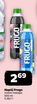 Napój różne rodzaje Frugo promocja w Netto