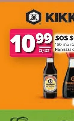 Sos sojowy Kikkoman promocja w Stokrotka