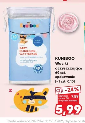 Waciki oczyszczające Kuniboo promocja w Kaufland