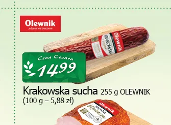 Krakowska sucha promocja w CEZAR Delikatesy