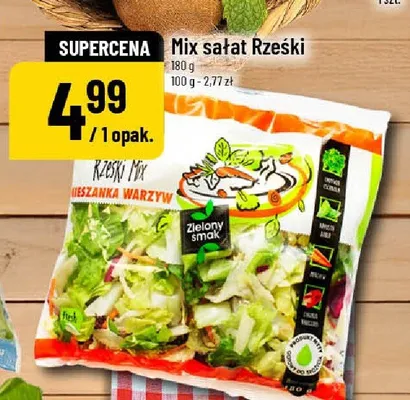 Mix sałat Rześki Zielony Smak promocja w POLOmarket