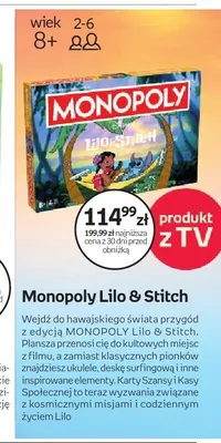 Gra Monopoly Lilo & Stitch promocja w Dzień Dziecka