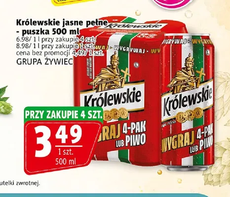 Piwo Królewskie promocja w Prim Market