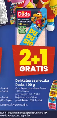 Delikatna szyneczka Duda promocja w Twój Market
