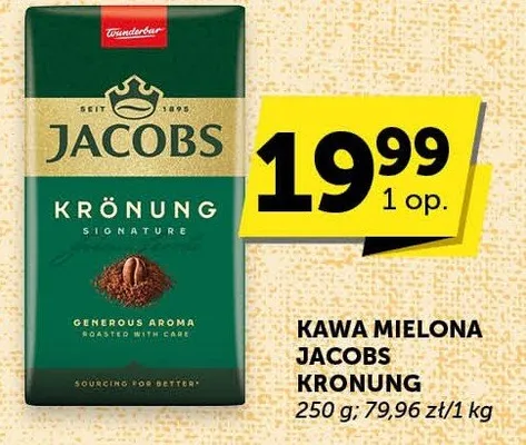 Kawa mielona Jacobs Kronung promocja w Euro Sklep