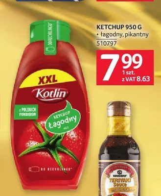 Ketchup Kotlin łagodny promocja w Selgros