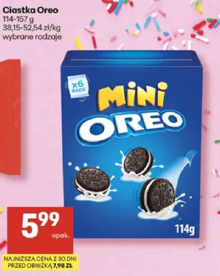 Ciastka mini promocja w Delikatesy Centrum