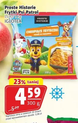 Frytki Psi Patrol Proste Historie promocja w Prim Market