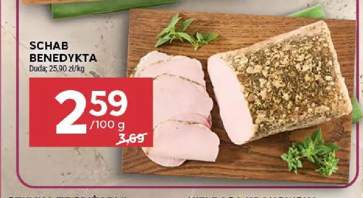 Schab Benedykta Duda promocja w Stokrotka