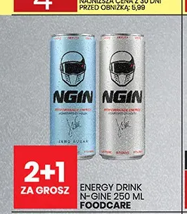 Napój energetyczny N-Gine promocja w Wafelek