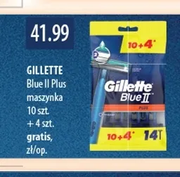 Maszynka do golenia Blue II Plus Gillette promocja w Drogerie Laboo