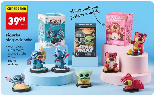 Figurka niespodzianka Star Wars Cosbreed Thread Collection promocja w Biedronka