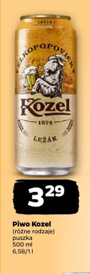 Piwo Kozel promocja w Netto