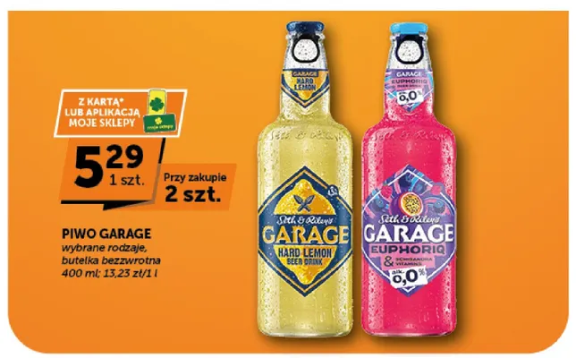 Piwo Garage Euphoriq promocja w Euro Sklep