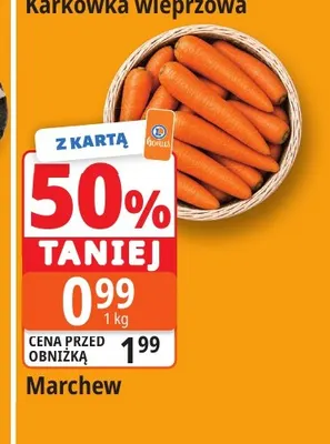 Marchew promocja w Leclerc