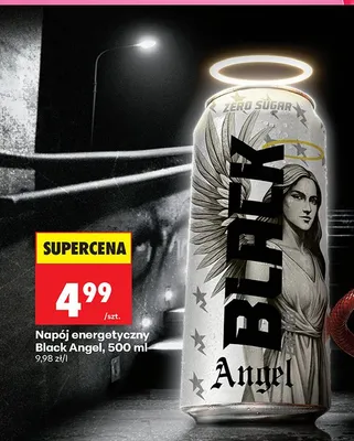 Napój energetyczny Black Angel promocja w Biedronka