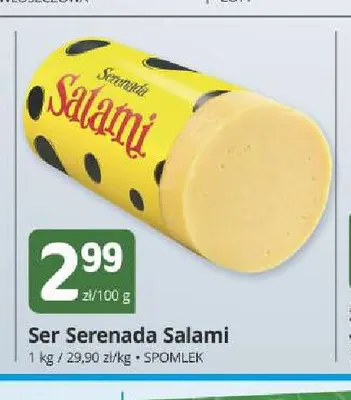 Ser Serenada Salami Spomlek promocja w Marketvita