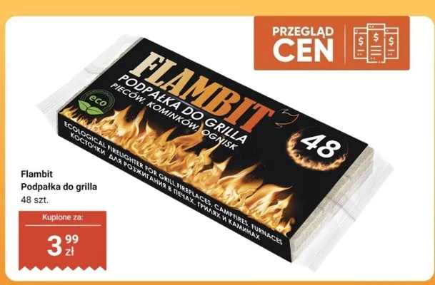 Podpałka do grilla promocja w Dino