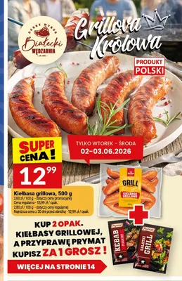 Kiełbasa grillowa Białecki Wędzarnia promocja w Twój Market
