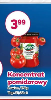 Koncentrat pomidorowy Łowicz promocja w Bliski