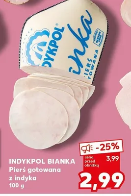 Pierś gotowana z indyka promocja w Kaufland