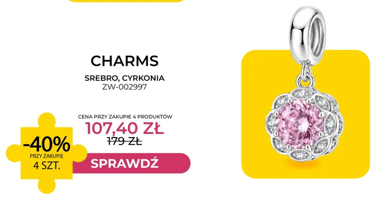 Charms Briju ZW-002997 promocja w Briju