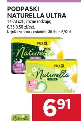 Podpaski Naturella Ultra promocja w Stokrotka
