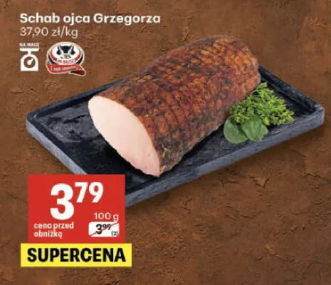 Schab ojca Grzegorza promocja w Delikatesy Centrum