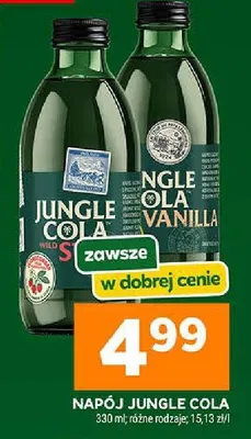 Napój jungle cola promocja w Stokrotka