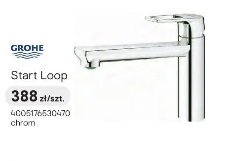 Bateria GROHE Start Loop chrom promocja w Castorama