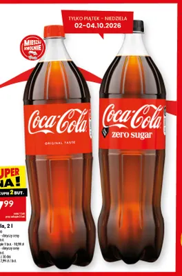 Napój gazowany Coca-Cola Zero promocja w Twój Market