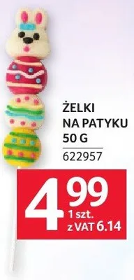 Żelki na patyczku 50g promocja w Selgros