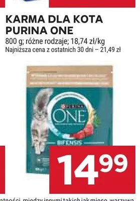 Karma dla kota Purina One Bifensis promocja w Stokrotka