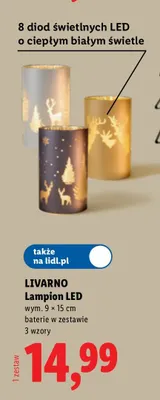 Lampion LED Livarno promocja w Lidl