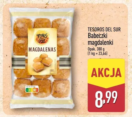Babeczki magdalenki promocja w Aldi