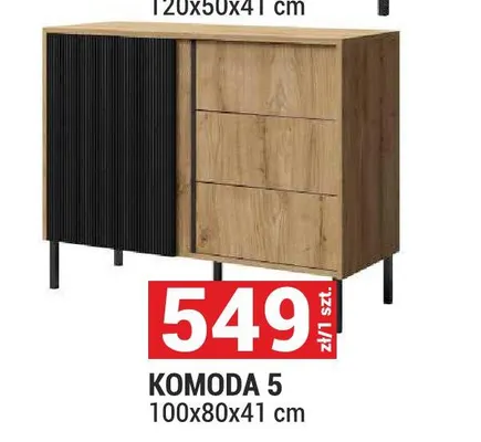 Komoda 5 Mia promocja w Merkury Market