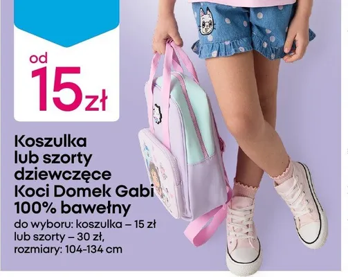 Szorty dziewczęce 100% bawełny promocja w Pepco